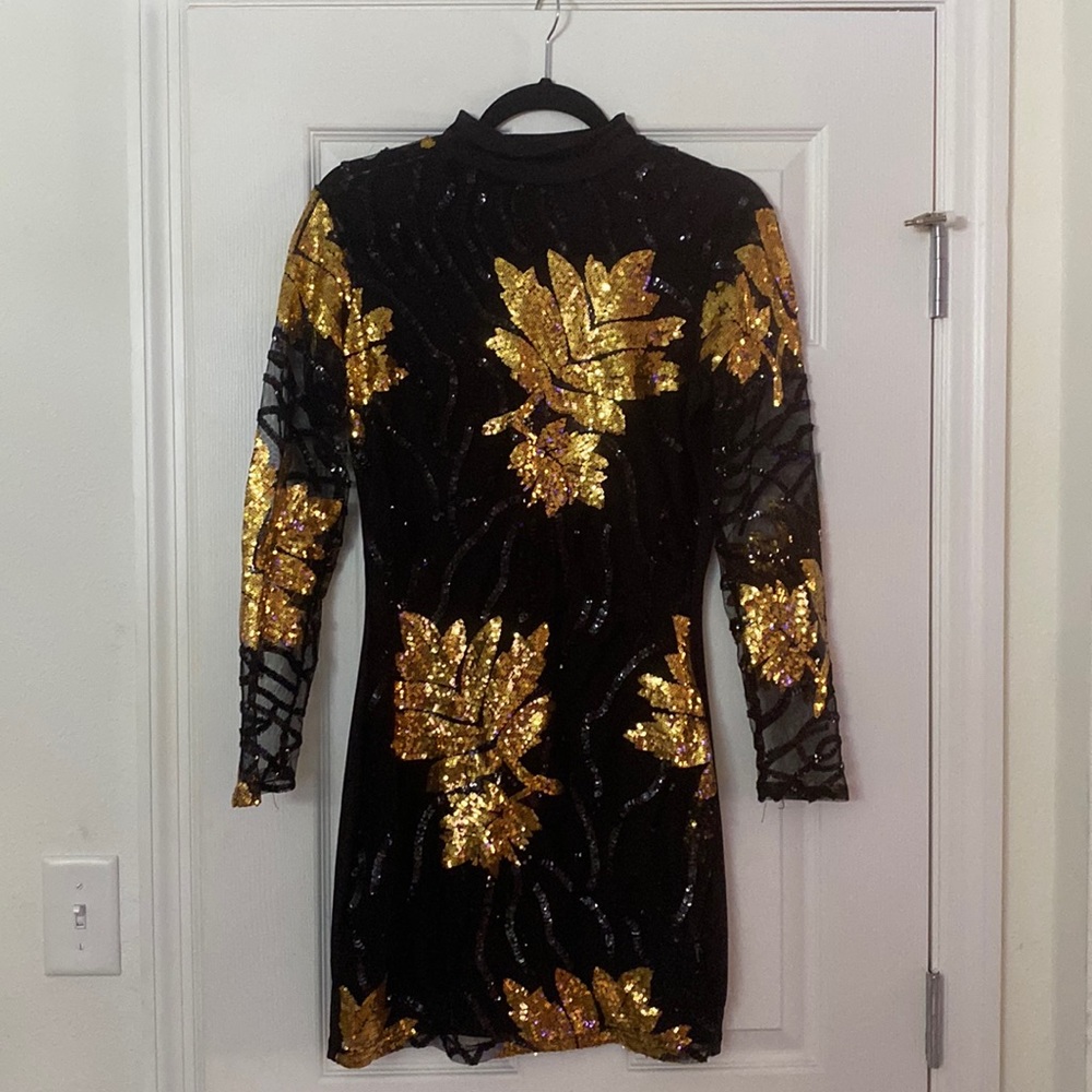 See through party dress. Size Medium
